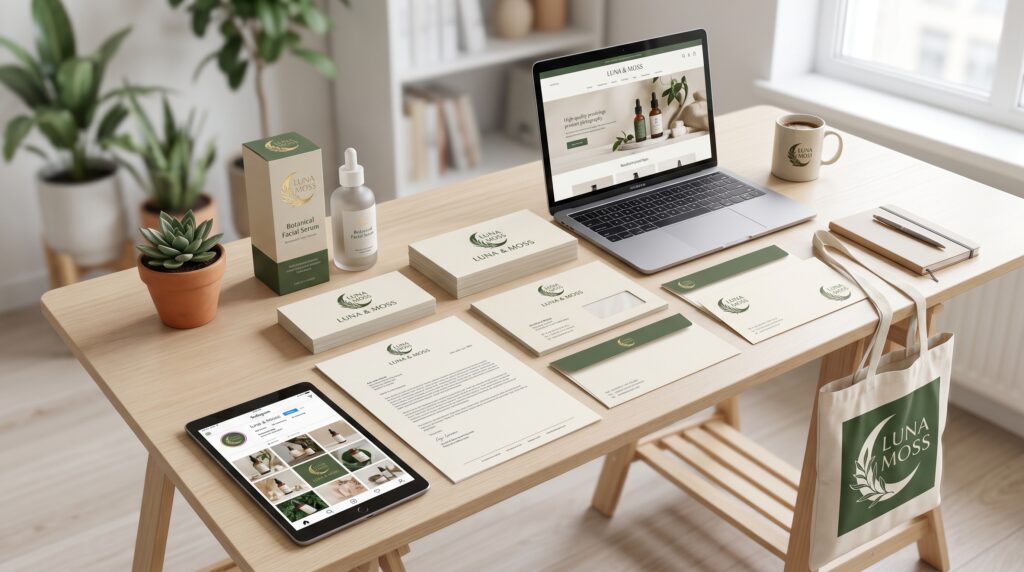 Brand identity presentation