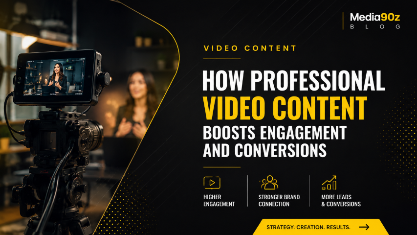 How Professional Video Content Increases Engagement and Conversions