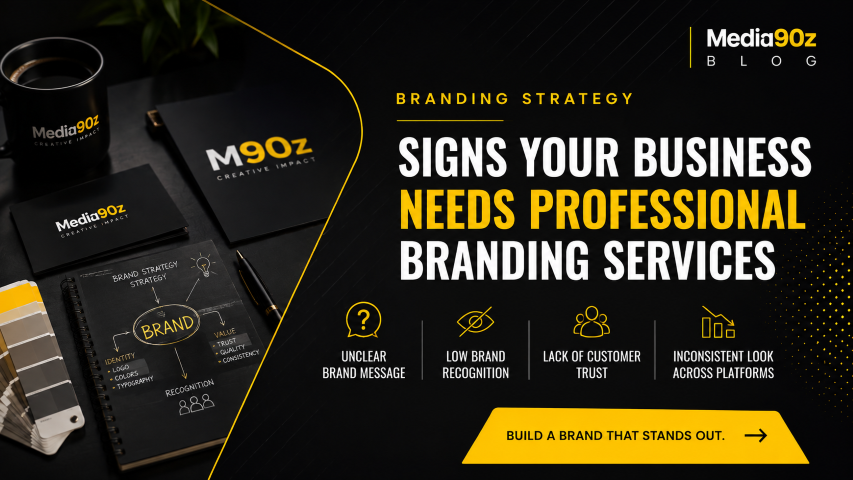 Signs Your Business Needs Professional Branding Services